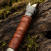 Conan Sword Replica with polished stainless steel blade and ornate medieval crossguard for cosplay and collectors.