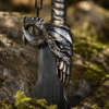 God of War Blades Replica inspired by Blades of Chaos twin swords with engraved stainless steel blades and decorative chains.