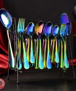 Cutlery Set with Stand MULTI by Knife Industry
