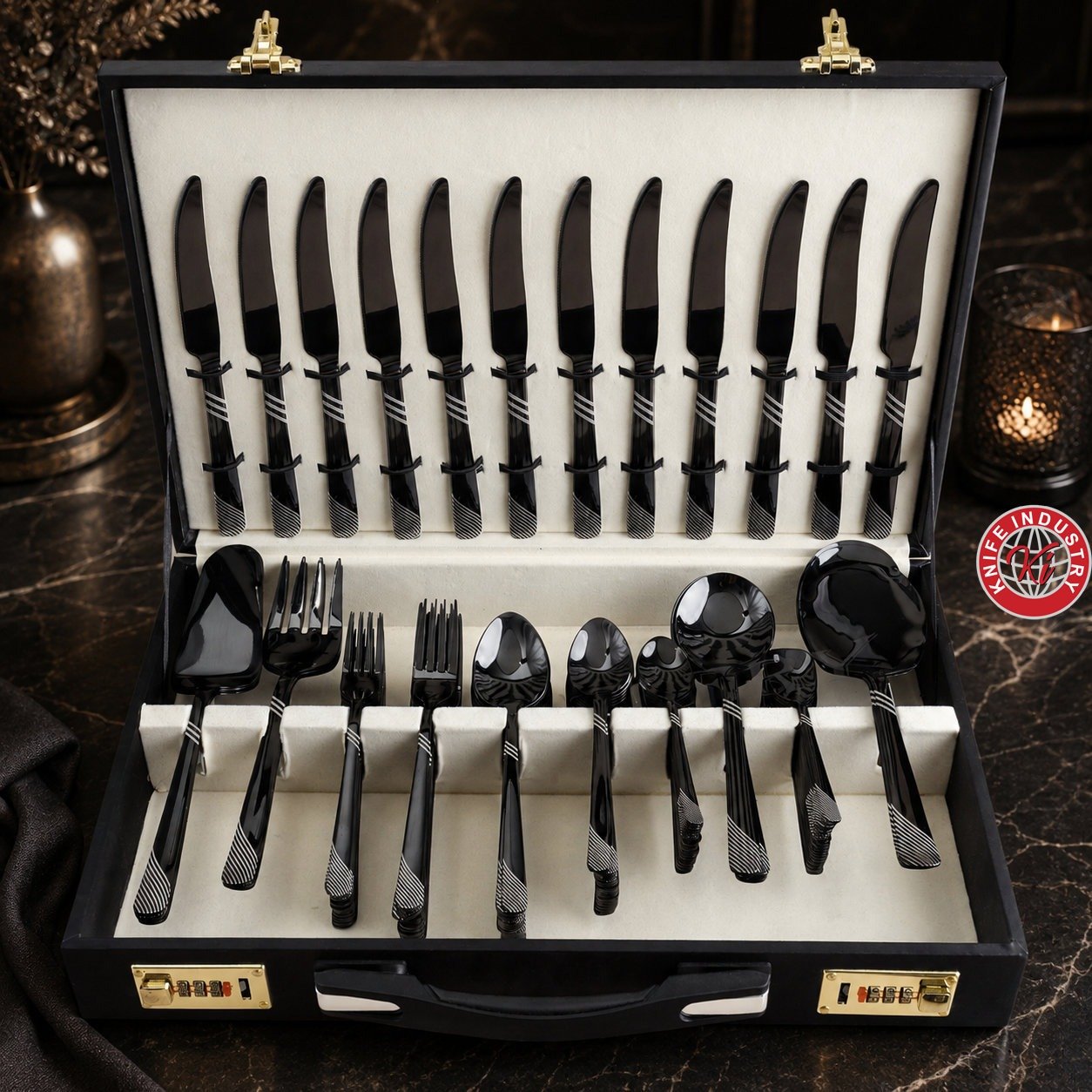 Executive Box BLACK LINES by Knife Industry - Image 2
