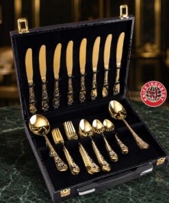 Alternative view of Executive Cutlery Box LM 1 GOLD by Knife Industry