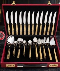 Alternative view of Executive Cutlery Box RP 1 HALF GOLD by Knife Industry
