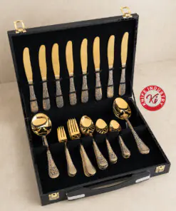 Alternative view of Executive Cutlery Box STONE GOLD by Knife Industry