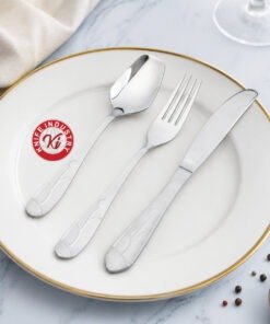 Alternative view of ROSE STAND SET With Baby Spoon by Knife Industry