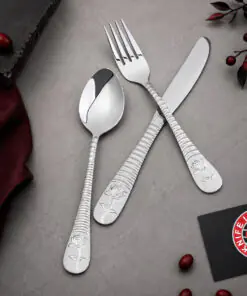 Deluxe Silver Cutlery Set - Gift Presentation Box | Knife Industry