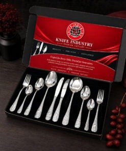 Alternative view of Deluxe Silver Cutlery Set - Gift Presentation Box | Knife Industry