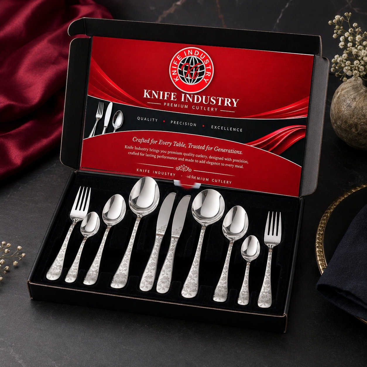 Mosaic LM1 Laser Cutlery Set - Economy Box | Knife Industry - Image 3