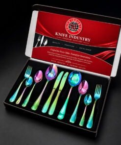 Alternative view of Prism Rainbow Cutlery Gift Set - Economy Box | Knife Industry