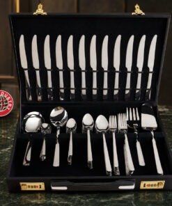 Alternative view of Linea RP0 Silver Cutlery Set - Executive Box | Knife Industry