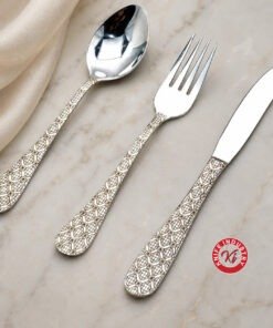 Mosaic LM1 Cutlery Set with Stand - Laser Design | Knife Industry