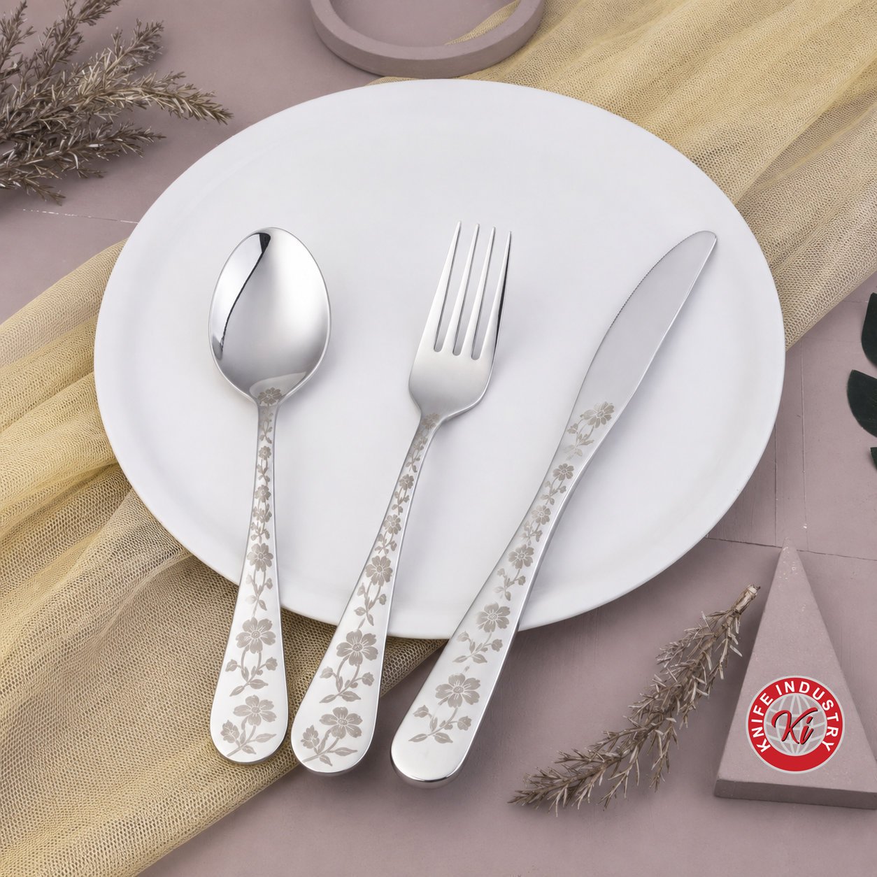 Honeycomb Mini Cutlery Set - Laser Gift Box | Knife Industry - Image 3