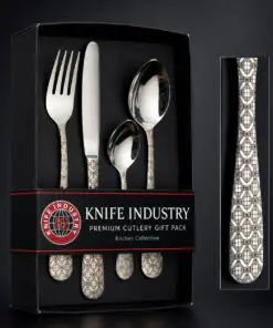 Alternative view of Lattice Mini Cutlery Set - Laser Gift Box | Knife Industry