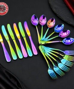 Alternative view of Prism Rainbow Mini Cutlery Set - Gift Box | Knife Industry
