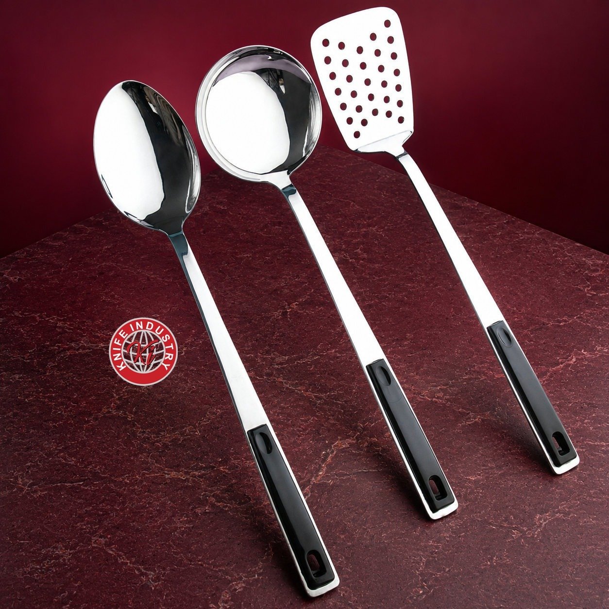 Everyday Grip 16 Inch Kitchen Utensil Set - 7 Pieces | Knife Industry