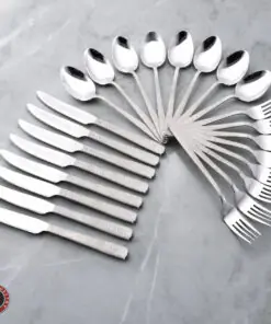 Alternative view of Etch RL4 Spoon and Fork Set - Mini Gift Box | Knife Industry